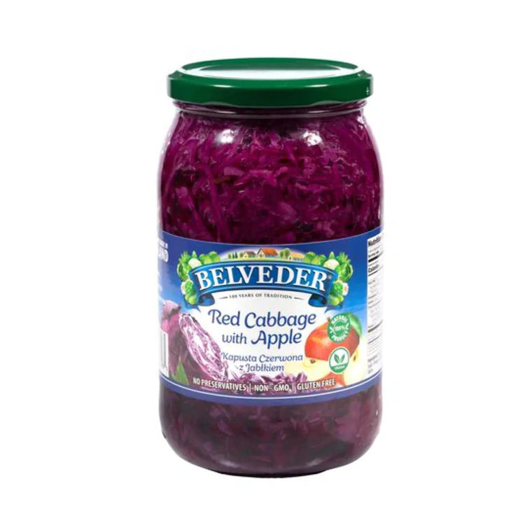 Belveder Red Cabbage W/Apple 900g (12 per case)