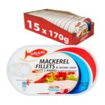 Graal Mackerel In Tomato Sauce 170g (15 per case)