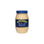 Kosciuszko Coarse Grained Mustard - Black Lid 255g (12 per case)