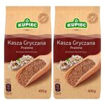 Kupiec Kasza Gryczana Paczka Buckwheat 400g Bag (8 per case)