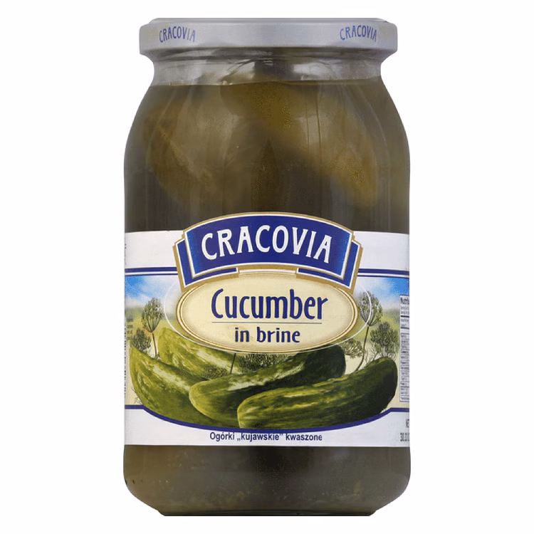 C1016 Cracovia Cucumbers In Brine 900g (12 per case)